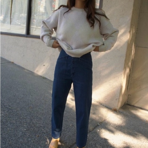 Micaela Greg high-waste, vintage-inspired jeans in light weight denim. Size Sml - Picture 2 of 11